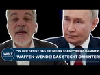 UKRAINE-KRIEG: "In der Tat ist das ein neuer Stand!" Merz-Hammer! Waffen-Wende! Das steckt dahinter!