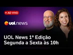 UOL News 1ª Edição com Fabíola Cidral e Josias de Souza | 27/10/25