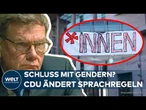 DEUTSCHLAND: Schluss mit Gendern! Johann Wadephul zieht die Grenze – auch intern kein Gendern mehr