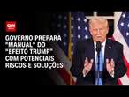 Governo prepara “manual” do “efeito Trump” com potenciais riscos e soluções | BASTIDORES CNN