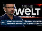 DEUTSCHLAND: Koalitionsgipfel? "Für jedes gelegte Ei wird auch nicht das Huhn gefeiert!"
