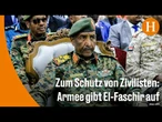 Westsudan nahezu vollständig unter Gewalt einer Miliz