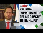 'Who do we want to have the aid? Hamas or the people in Gaza?'