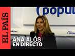 DIRECTO | Ana Alós atiende a los medios de comunicación