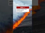 A volcano erupted on Wednesday in Iceland's Reykjanes peninsula in the southwest. #BBCNews