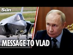 Nato jet shows off ‘KILL MARK’ after first ever shoot down of Russia drone