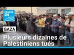 Gaza : un missile israélien touche des habitations, plusieurs dizaines de Palestiniens tués