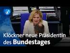 Julia Klöckner (CDU) zur neuen Bundestagspräsidentin gewählt