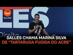 Salles chama Marina de “tartaruga” e Tebet de “mãe da crise econômica”
