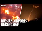 Ukraine unleashes HELL on Moscow airports with massive drone blitz as explosions rock capital