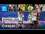 Mondial-2026 : l'Allemagne étrille Curaçao (7-1) • FRANCE 24