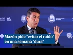 Mazón pide colaboración entre administraciones para "evitar el ruido" en una semana "dura"