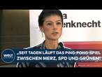 BSW: Gescheiterte Migrationspolitik ist Haupttreiber für AfD-Erfolg! Sahra Wagenknecht zu CDU-Plänen