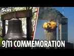 LIVE: Bell of hope rings in New York 24 years on for 9/11 victims