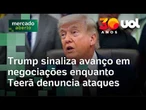 Trump diz que acordo com Irã está próximo; Irã acusa EUA de romper cessar-fogo