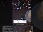 Louisville puts on birthday party for giant baseball bat