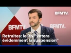 Retraites, budget, Nicolas Sarkozy... L'interview de Jean-Philippe Tanguy en intégralité
