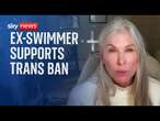 Former Olympic swimmer in support of Trump's transgender ban