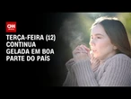 Previsão do tempo: terça-feira (12) continua gelada em boa parte do país | CNN NOVO DIA