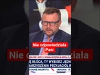Klarenbach do Jolanty Milas: ale nie odpowiedziała Pani na to pytanie