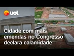 Cidade que recebe mais emendas do Congresso declara falência e pausa obras em Roraima