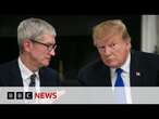 Apple commits to $500bn US investment | BBC News