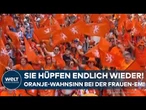 PARTY-EKSTASE BEI FRAUEN-EM: Kult-Song ist wieder da! Niederlande-Fans nehmen auch die Schweiz ein!