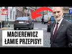 Macierewicz PRZYŁAPANY. Ta przejażdżka mogła zakończyć się utratą prawa jazdy! MAMY NAGRANIE