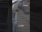 WATCH: Dramatic rescue as child leaps from burning house #shorts #viral #foxnews #news #us #fox