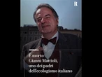 È morto Gianni Mattioli, uno dei padri dell’ecologismo italiano. Aveva 86 anni