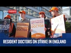 Thousands of doctors in England go on strike | Live from picket lines across the country