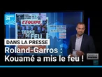 Kouamé joua et Roland-Garros s'embrasa • FRANCE 24