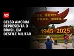 Celso Amorim representa o Brasil em desfile militar na China | CNN PRIME TIME