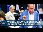 AFD-VERBOT: Miersch attackiert Weidel im Bundestag scharf – „Erinnert an alte Zeiten!“