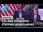 Fin des livraisons d'armes américaines : le pire moment pour l'Ukraine ? • FRANCE 24