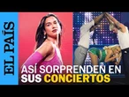 ¿Por qué Dua Lipa cantó Enrique Iglesias?: así sorprenden los artistas en sus conciertos