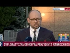 Przydacz: spotkania Prezydenta Nawrockiego z Polonią pokazuje, jakie ma priorytety