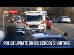 US Police hold news conference after Nashville school shooting