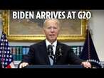 Live: Biden arrives in Amazon rainforest ahead of G20 summit