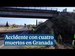 Barajan una velocidad inadecuada como causa del accidente con cuatro muertos en Granada