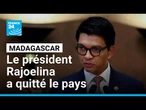 Madagascar : le président Rajoelina a quitté le pays (info RFI) • FRANCE 24
