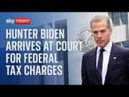 Watch live: Hunter Biden arrives at Los Angeles Courthouse for federal tax charges