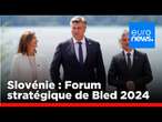 EN DIRECT - Slovénie : Forum stratégique de Bled 2024 | euronews