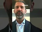 Donald Trump Jr. REVEALS his thoughts on Kirk murder case evidence #foxnews #news #shorts