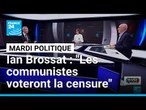 Ian Brossat (PCF) : "Les députés communistes voteront la censure" • FRANCE 24
