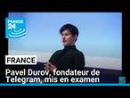 Pavel Durov, fondateur de Telegram, mis en examen avec interdiction de quitter la France