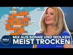 WETTER IN DEUTSCHLAND: Sommerhitze zieht ab – angenehmes Wetter und frische Luft zum Wochenstart