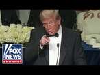 Donald Trump jokes at Al Smith Dinner: Anytime I don't get a subpoena, I'm very happy