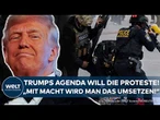 USA: Trumps Agenda will die Proteste in Los Angeles! Das Kriegsrecht bringt Bürgerrechte in Gefahr