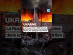 Ukraine : la Russie lance 600 drones dans une attaque meurtrière • FRANCE 24